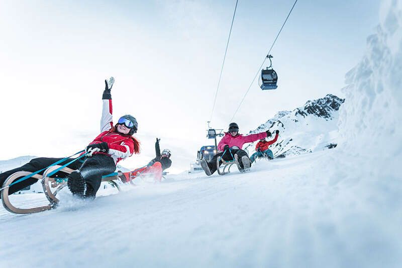Rodeln am Arlberg