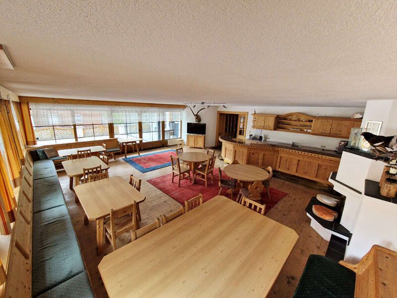 Lounge with kitchen for apartment 3