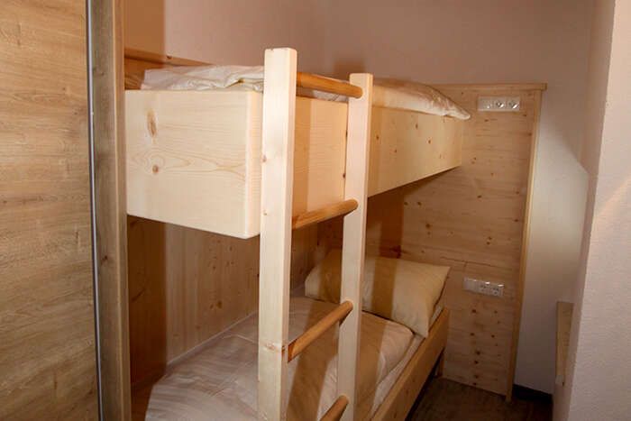 Stockbett im Appartement 2 in Apart St Hubertus