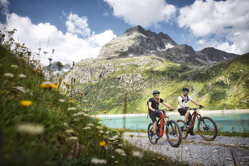 Mountain biking in St.Anton am Arlberg